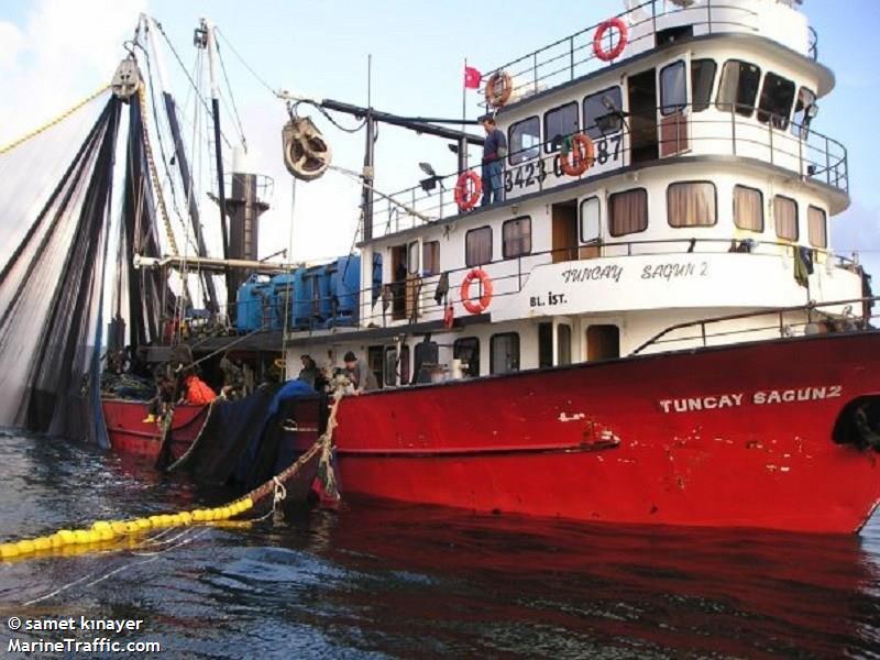 tuncay sagun-2 (Fishing vessel) - IMO , MMSI 271056068, Call Sign TCA2233 under the flag of Turkey