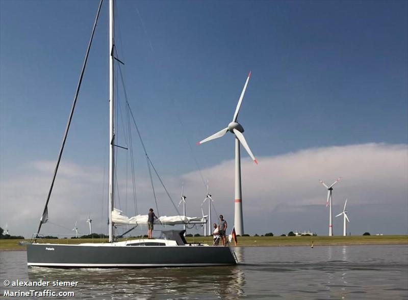 polaris (Sailing vessel) - IMO , MMSI 211324150, Call Sign DG6774 under the flag of Germany