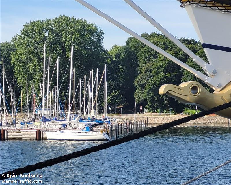 ventus (Sailing vessel) - IMO , MMSI 211674610, Call Sign DG8559 under the flag of Germany