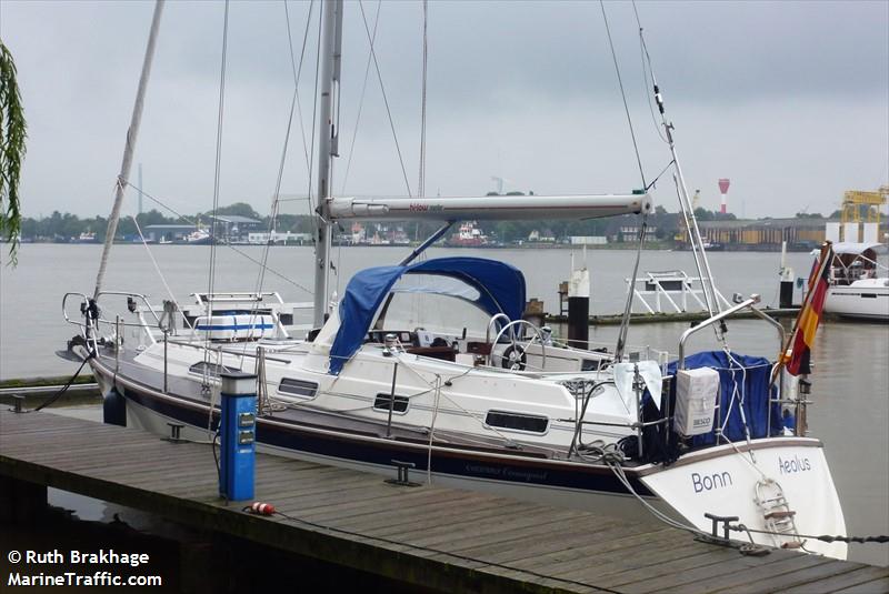 aeolus (Sailing vessel) - IMO , MMSI 211676180, Call Sign DK8284 under the flag of Germany