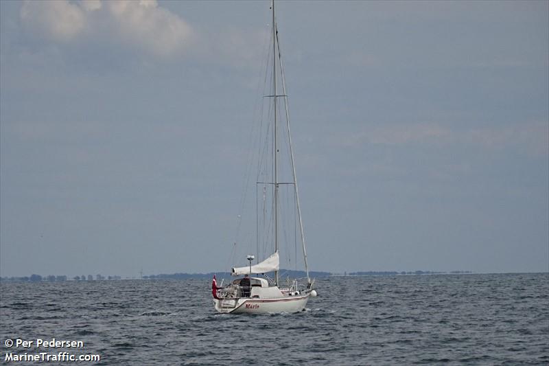 marie (Sailing vessel) - IMO , MMSI 219011896 under the flag of Denmark