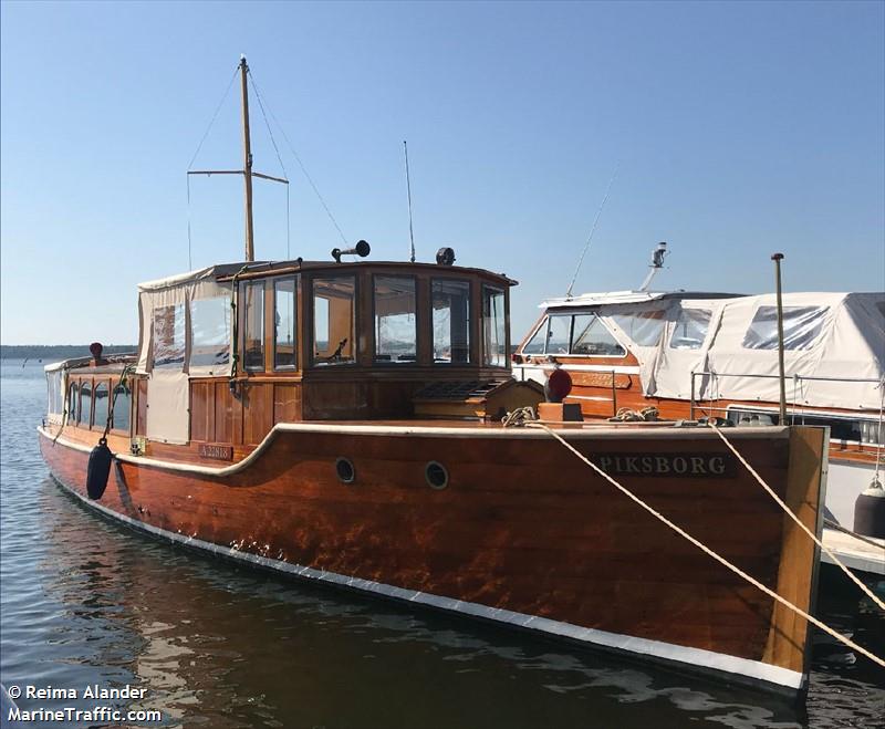 my piksborg (Pleasure craft) - IMO , MMSI 230152020, Call Sign OG9584 under the flag of Finland