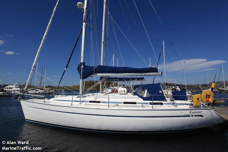 evenstar (Unknown) - IMO , MMSI 235011994, Call Sign MBST7 under the flag of United Kingdom (UK)