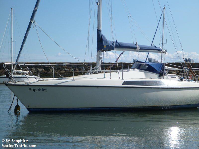 sapphire (Sailing vessel) - IMO , MMSI 235107712, Call Sign 2HYR7 under the flag of United Kingdom (UK)