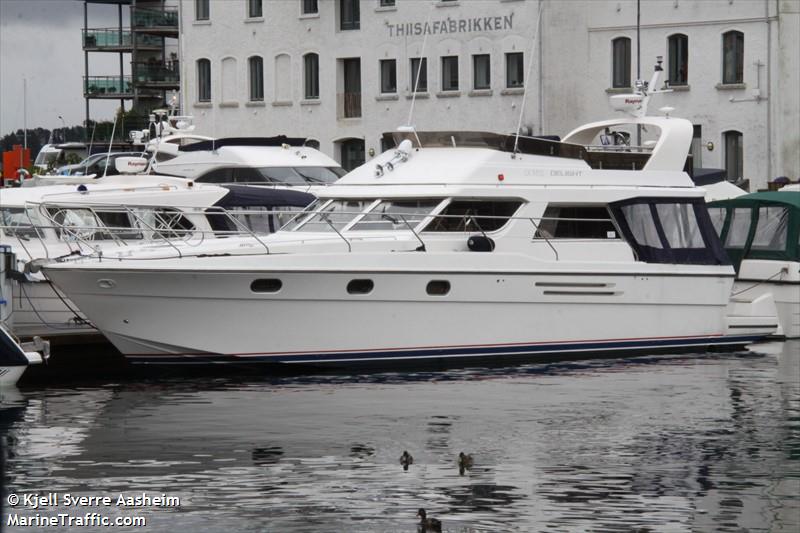delight (Pleasure craft) - IMO , MMSI 258083180, Call Sign LK9912 under the flag of Norway