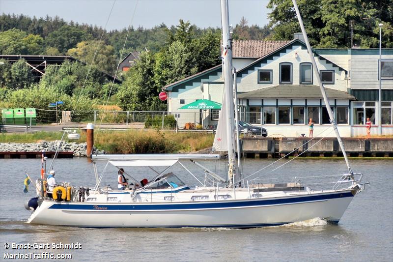 therica (Pleasure craft) - IMO , MMSI 265528020, Call Sign SJNX under the flag of Sweden