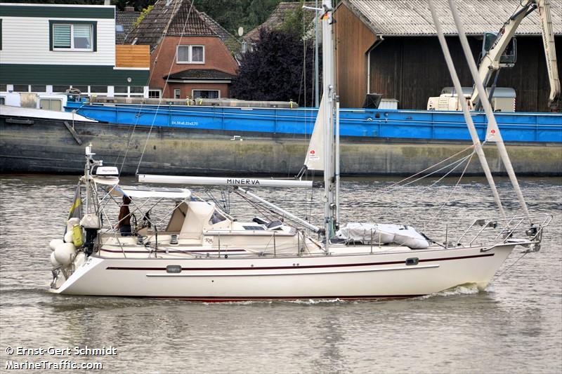 minerva (Sailing vessel) - IMO , MMSI 265642600, Call Sign SD6917 under the flag of Sweden