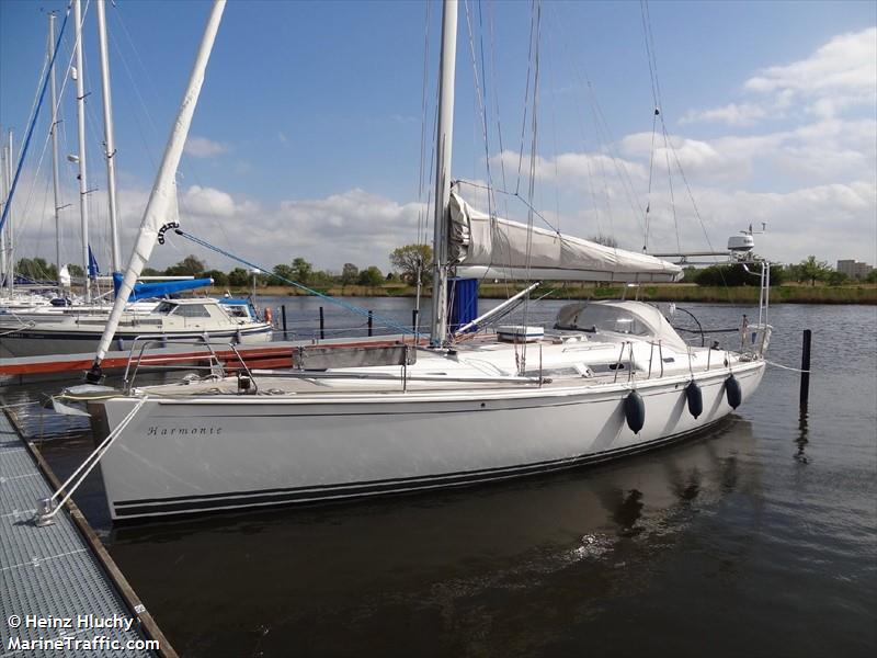 harmonie (Sailing vessel) - IMO , MMSI 211348150, Call Sign DECG2 under the flag of Germany