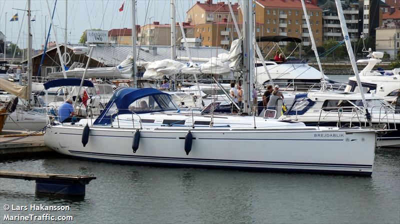 brejdablik (Sailing vessel) - IMO , MMSI 219010641, Call Sign XP6298 under the flag of Denmark