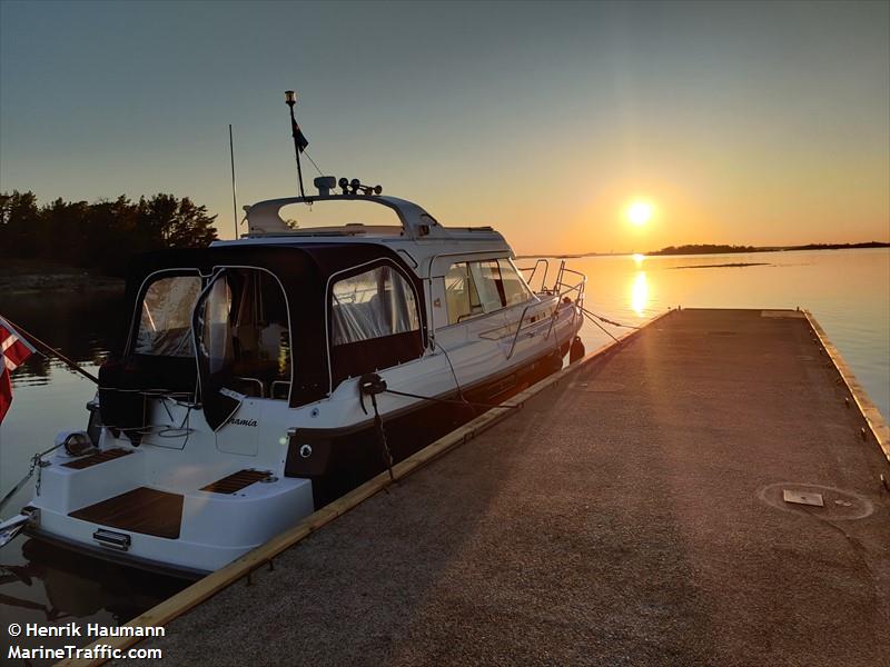 caramia (Pleasure craft) - IMO , MMSI 219029013, Call Sign XPH7505 under the flag of Denmark