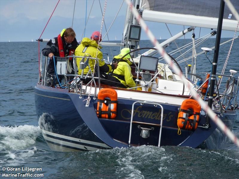 femelles (Pleasure craft) - IMO , MMSI 265601300, Call Sign 8SY6045 under the flag of Sweden