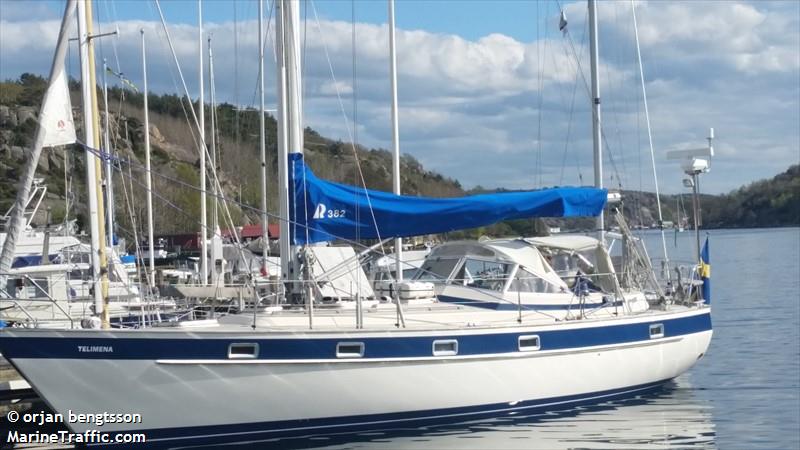 telimena (Sailing vessel) - IMO , MMSI 265775850, Call Sign SF2915 under the flag of Sweden