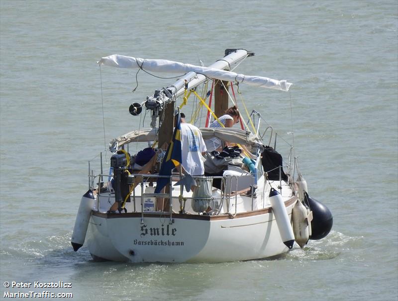 smile (Sailing vessel) - IMO , MMSI 265786390 under the flag of Sweden
