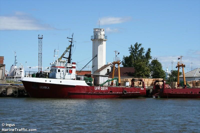 ulrika (Fishing Vessel) - IMO 9076686, MMSI 275143000, Call Sign YL2344 under the flag of Latvia