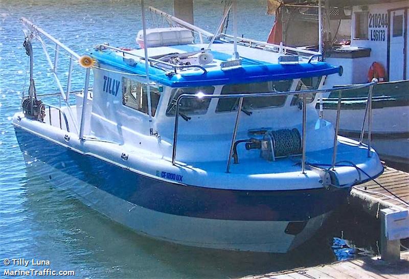 tilly (Fishing vessel) - IMO , MMSI 338174891 under the flag of USA