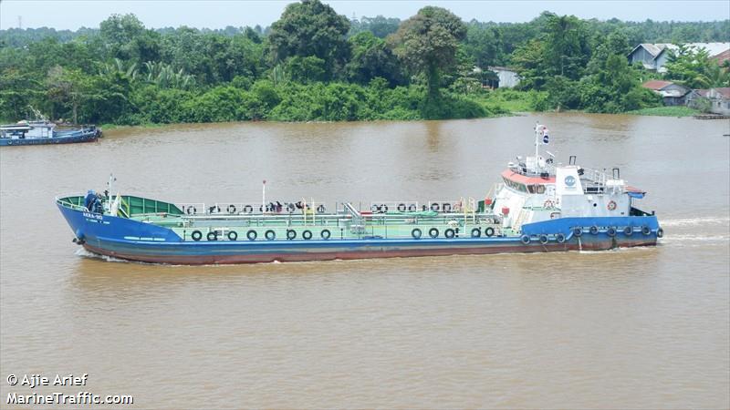 akra 90 (Chemical Tanker) - IMO 9720433, MMSI 525005264, Call Sign JZVD under the flag of Indonesia