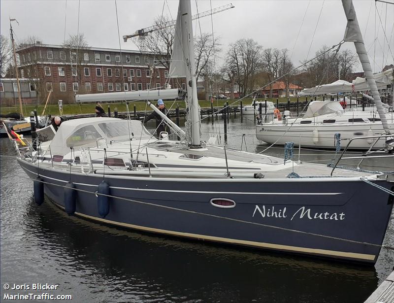 nihil mutat (Sailing vessel) - IMO , MMSI 211400370, Call Sign DA3485 under the flag of Germany