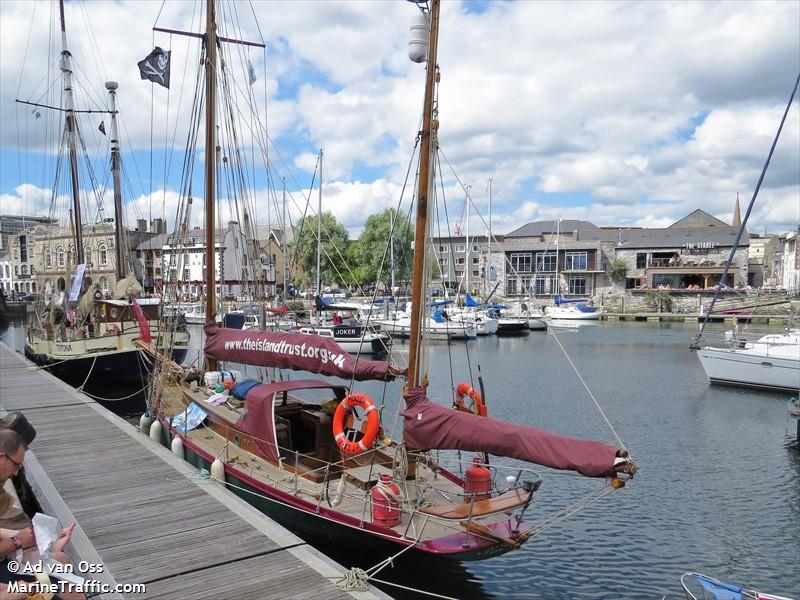 moosk (Pleasure craft) - IMO , MMSI 235011410, Call Sign ZNZJ2 under the flag of United Kingdom (UK)
