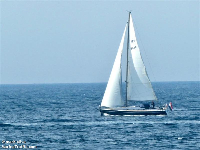 dune (Sailing vessel) - IMO , MMSI 244730566, Call Sign PB9707 under the flag of Netherlands