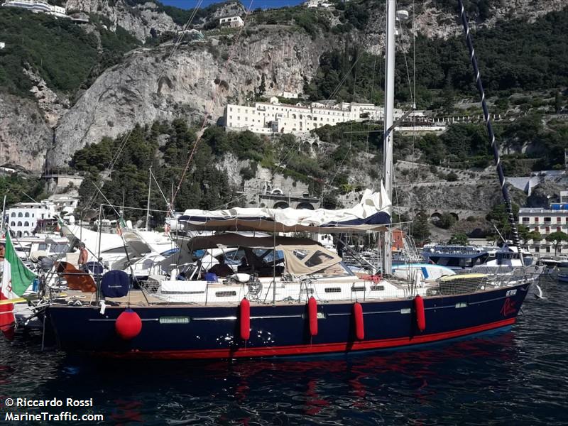 rossodisera (Sailing vessel) - IMO , MMSI 247043830, Call Sign IP2956 under the flag of Italy