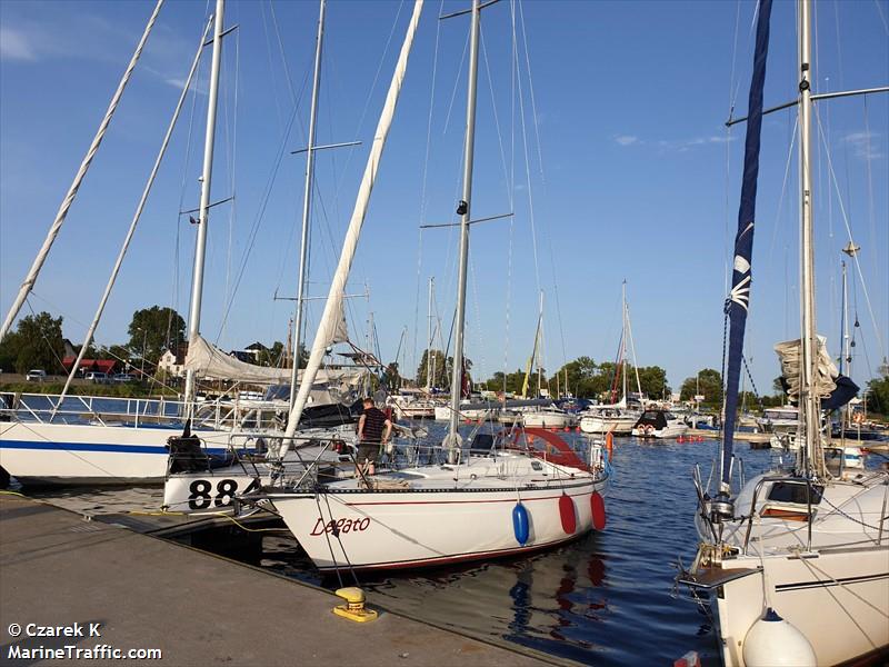legato (Sailing vessel) - IMO , MMSI 261084030, Call Sign SPG4832 under the flag of Poland