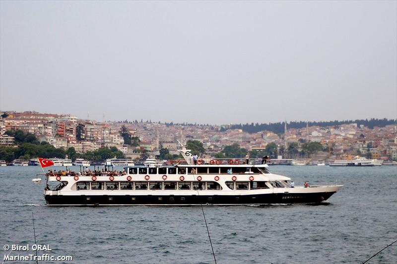 semiramis-3 (Pleasure craft) - IMO , MMSI 271010737, Call Sign TC9944 under the flag of Turkey