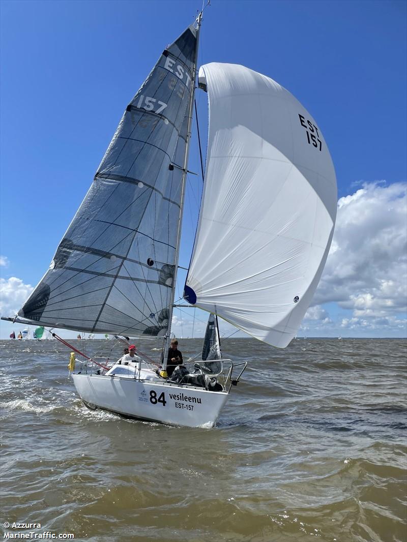 vesileenu est157 (Sailing vessel) - IMO , MMSI 276003870, Call Sign ES3027 under the flag of Estonia
