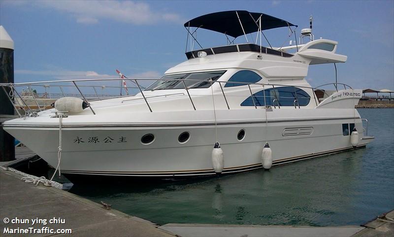 princess yung yuan (Pleasure craft) - IMO , MMSI 416004567 under the flag of Taiwan