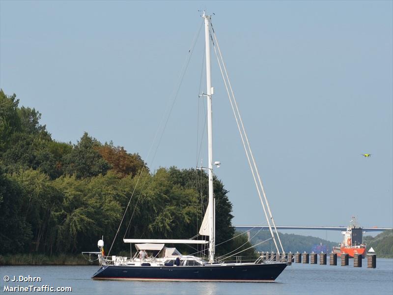 sylvia (Sailing vessel) - IMO , MMSI 205571230, Call Sign OP5712 under the flag of Belgium