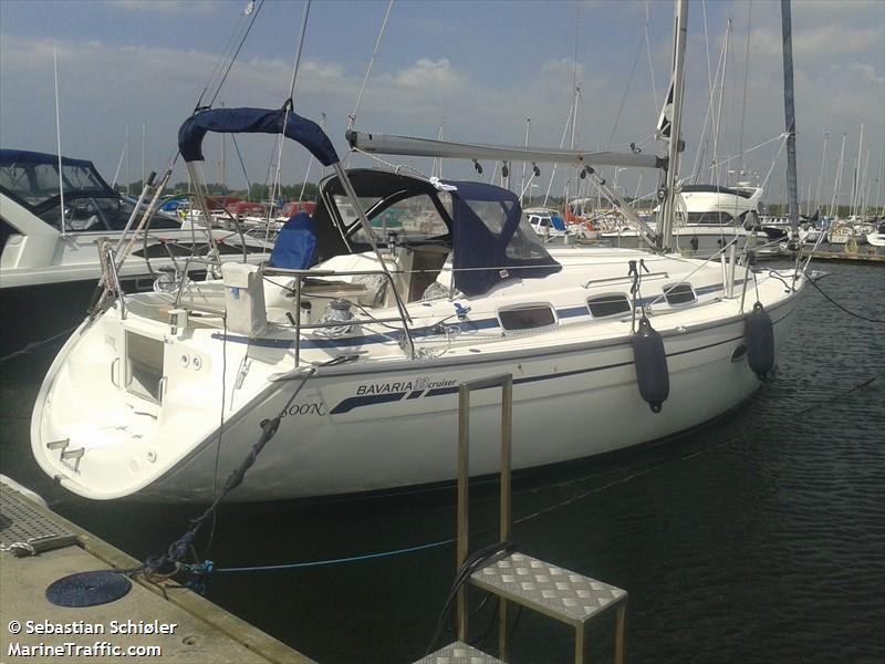 soon (Pleasure craft) - IMO , MMSI 219013171, Call Sign XPD9675 under the flag of Denmark