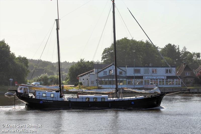 freya njord (Sailing vessel) - IMO , MMSI 219026459, Call Sign XPH5165 under the flag of Denmark