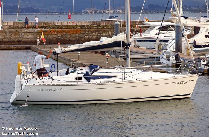 izaga (Sailing vessel) - IMO , MMSI 224223230 under the flag of Spain