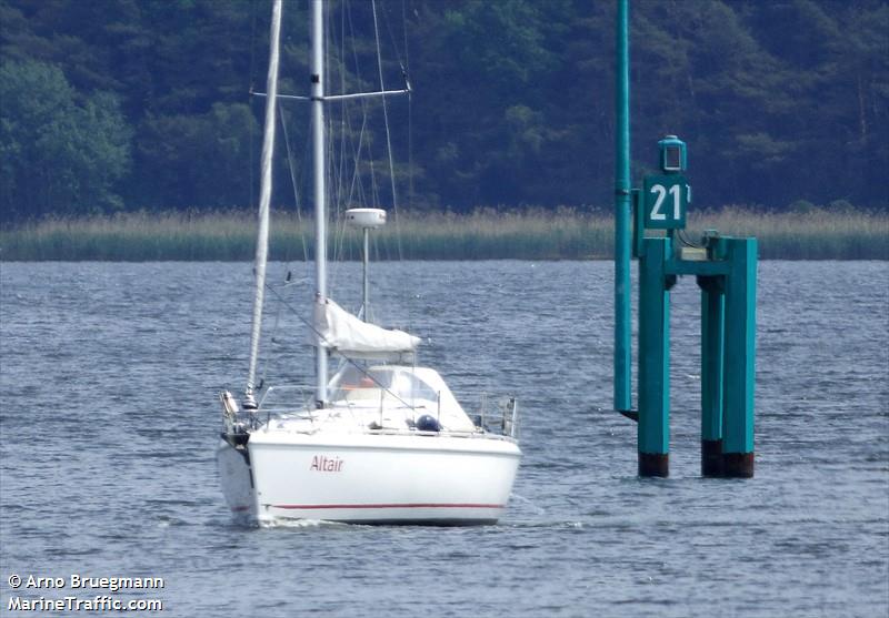 altair (Sailing vessel) - IMO , MMSI 211481390, Call Sign DG6028 under the flag of Germany