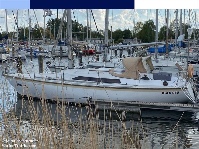 aurora (Sailing vessel) - IMO , MMSI 211784870, Call Sign DB9687 under the flag of Germany