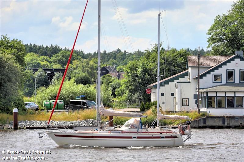 aphrodite (Sailing vessel) - IMO , MMSI 219026084, Call Sign XP5888 under the flag of Denmark