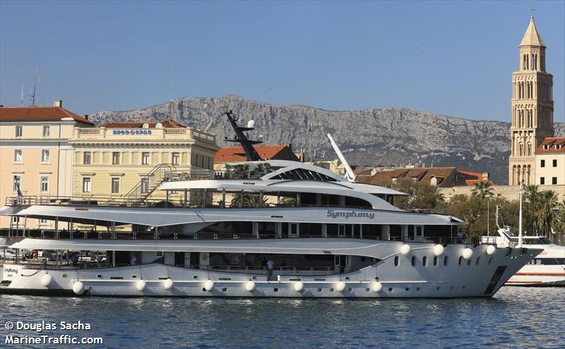 symphony (Passenger ship) - IMO , MMSI 238559440, Call Sign 9A6810 under the flag of Croatia