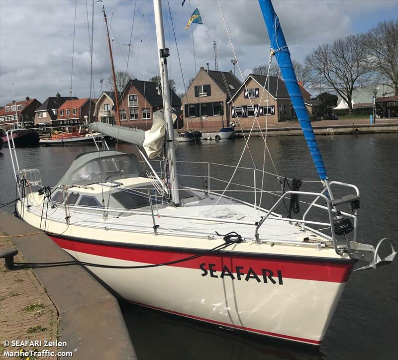 seafari (Pleasure craft) - IMO , MMSI 244047608, Call Sign PG9796 under the flag of Netherlands