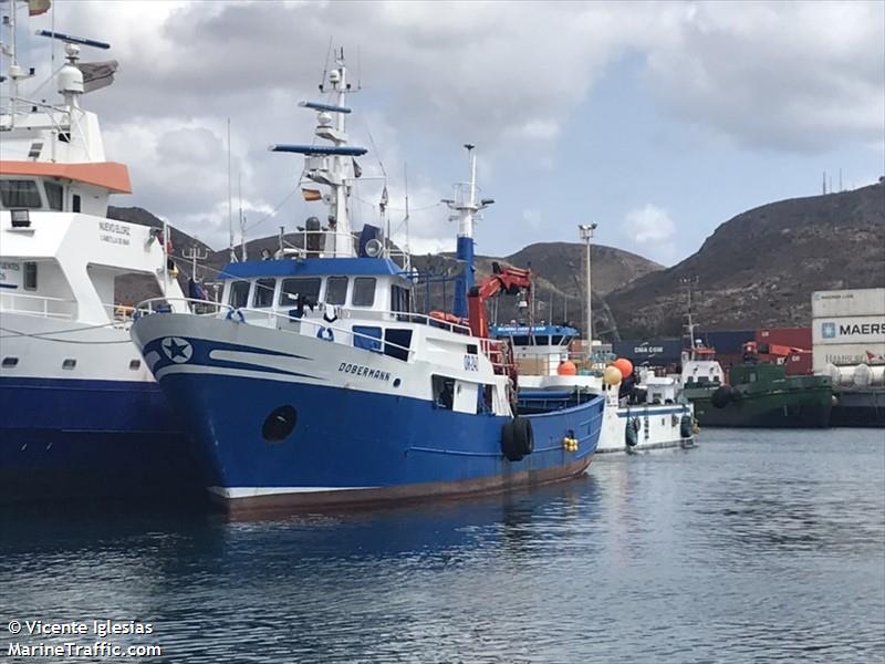 dobermann (Fishing vessel) - IMO , MMSI 247120760, Call Sign IPPG under the flag of Italy