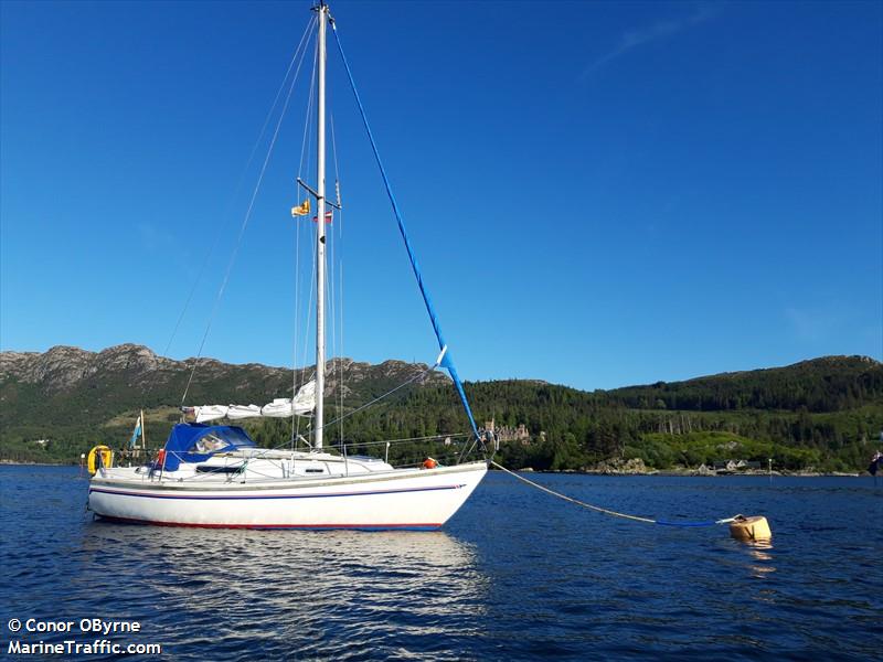 calico jack (Sailing vessel) - IMO , MMSI 250004129 under the flag of Ireland
