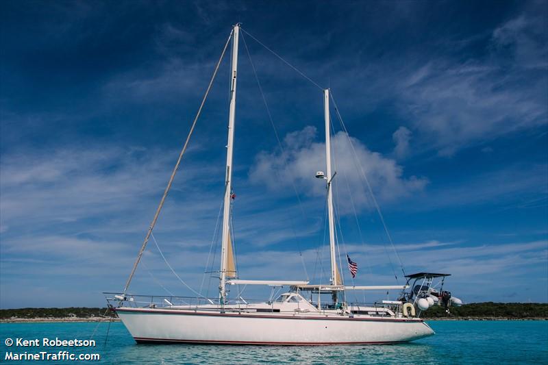 kristy (Sailing vessel) - IMO , MMSI 367396610, Call Sign WDE7706 under the flag of United States (USA)