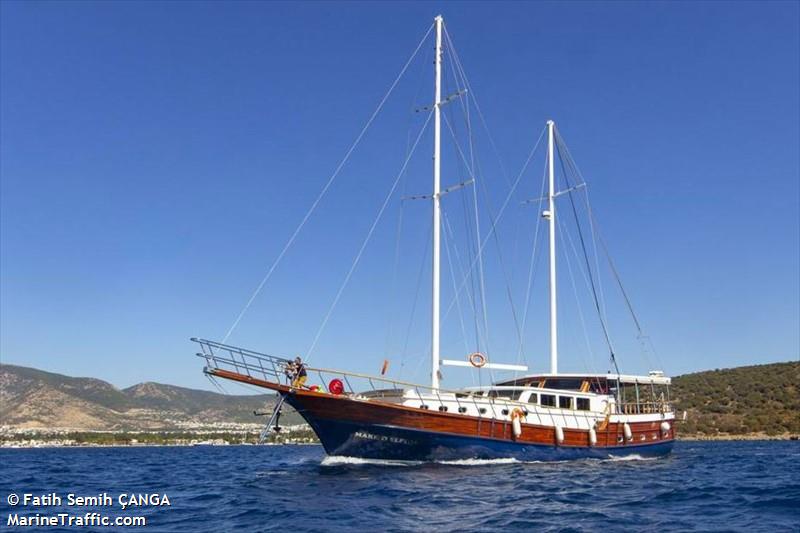 mare delfida (Pleasure craft) - IMO , MMSI 271045129, Call Sign TCA4595 under the flag of Turkey
