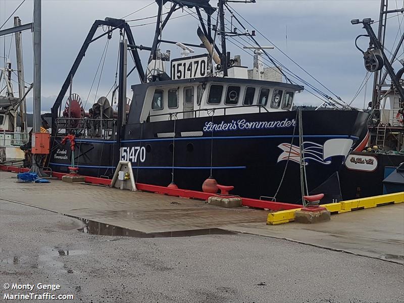 lindens commander (Fishing vessel) - IMO , MMSI 316002517 under the flag of Canada