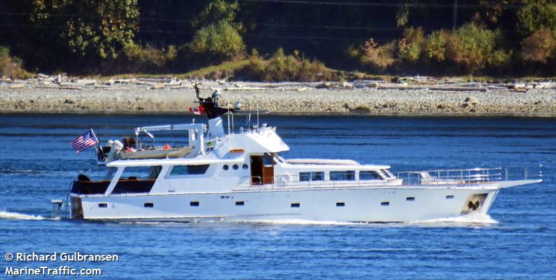 alaskan song (Pleasure craft) - IMO , MMSI 367385430, Call Sign WDE6831 under the flag of United States (USA)
