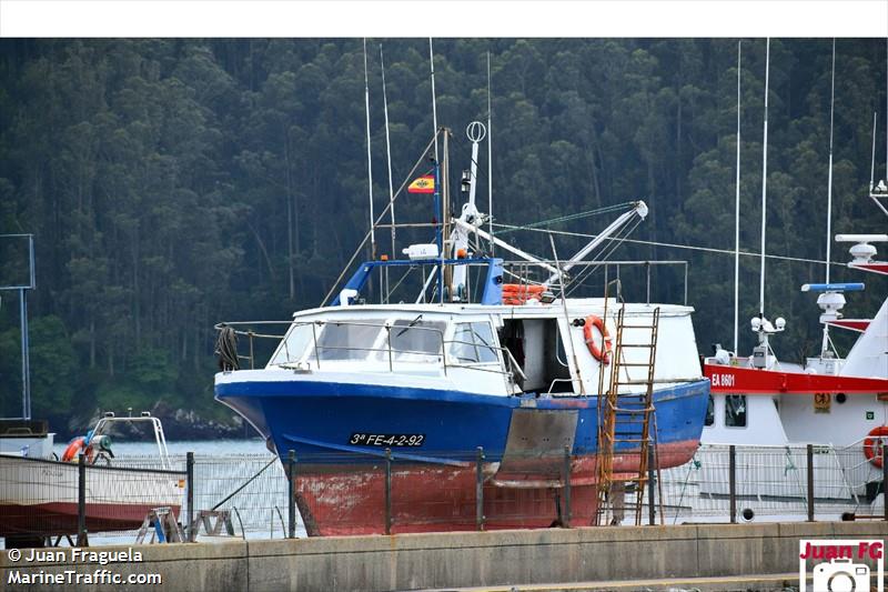 perez silvia (Fishing vessel) - IMO , MMSI 224289380, Call Sign PESCA under the flag of Spain