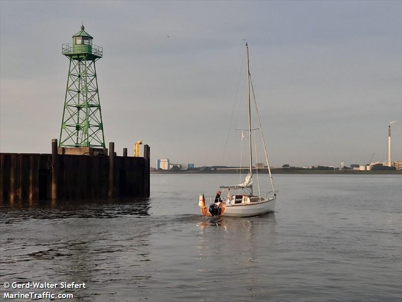 utul (Sailing vessel) - IMO , MMSI 211453700, Call Sign DF8057 under the flag of Germany