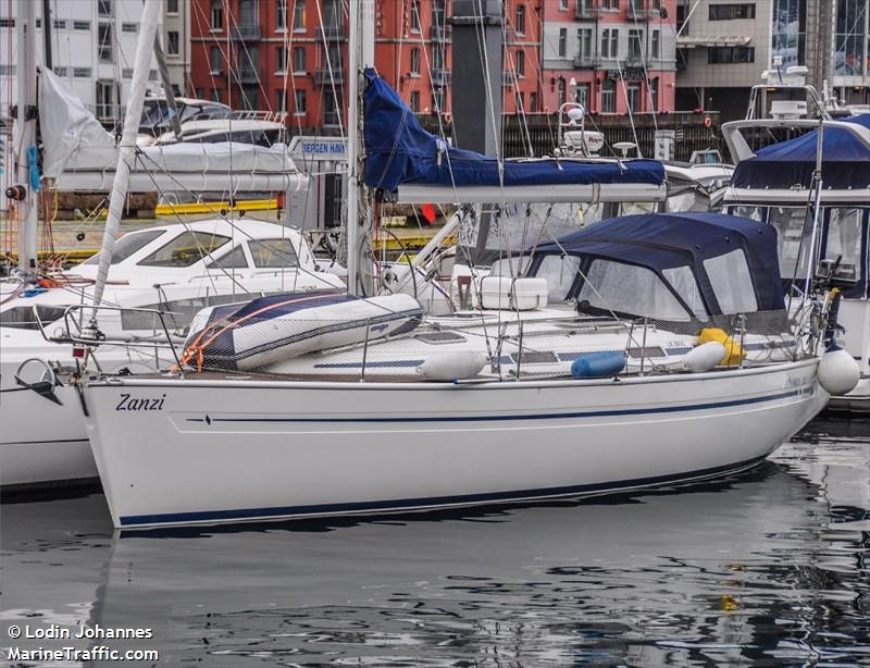 zanzi (Sailing vessel) - IMO , MMSI 257725780, Call Sign LK8886 under the flag of Norway
