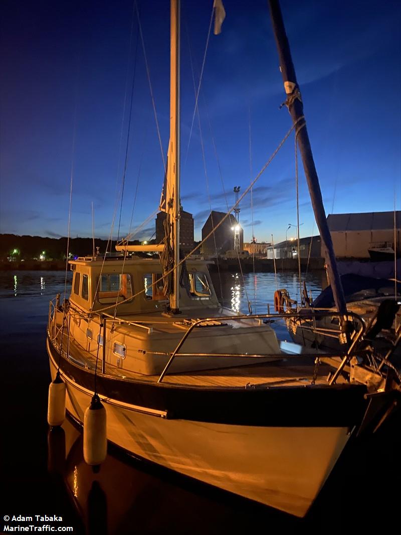 palatina (Sailing vessel) - IMO , MMSI 261038560, Call Sign SPS3546 under the flag of Poland