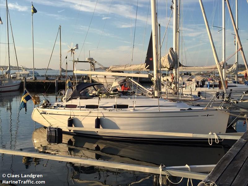 bellelina (Sailing vessel) - IMO , MMSI 265771170, Call Sign SF2161 under the flag of Sweden