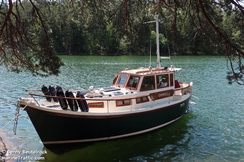 chantell (Pleasure craft) - IMO , MMSI 265775550, Call Sign SE6933 under the flag of Sweden