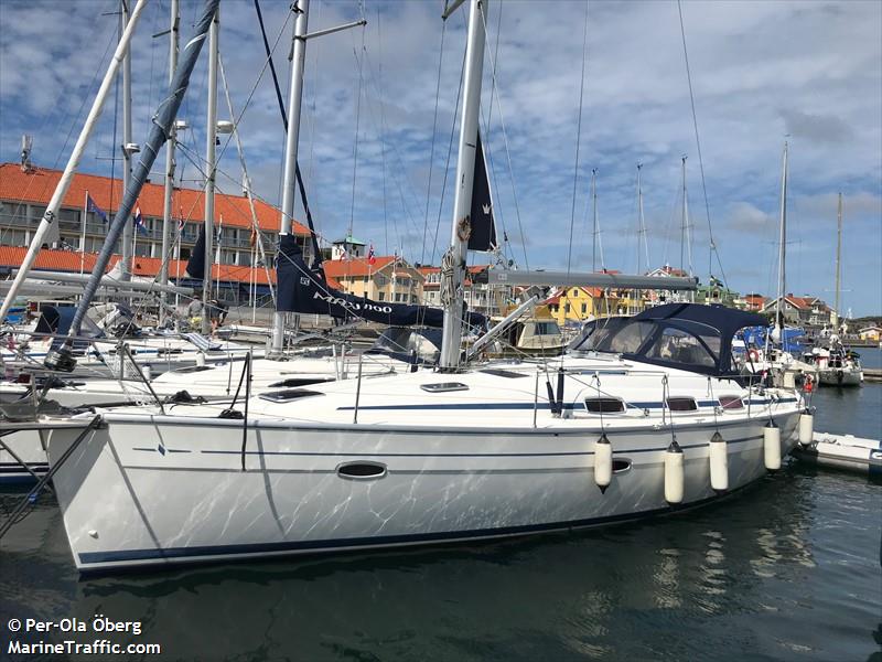 stina (Sailing vessel) - IMO , MMSI 265811660, Call Sign SC9759 under the flag of Sweden